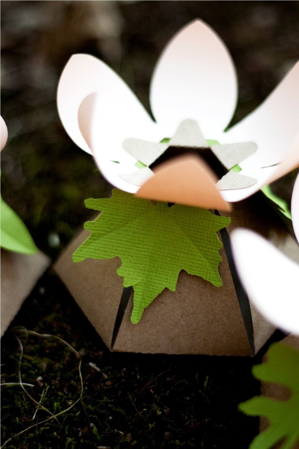 MAPLE LEAVES add-on for our DIY favor boxes - 10-count