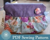 QUICKIE Clutch Handbag PDF Sewing Pattern
