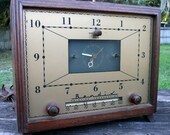 Antique Bendix Aviation 753MX AM Clock Radio
