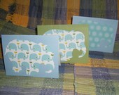 Blue Elephant Card Set