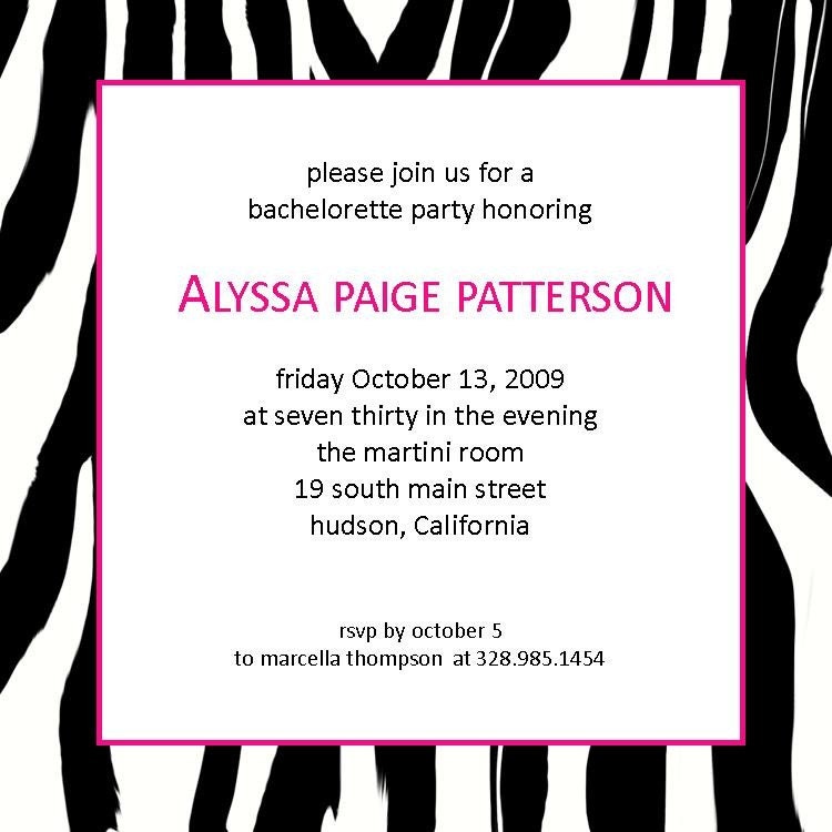 Zebra+bachelorette+party+decorations