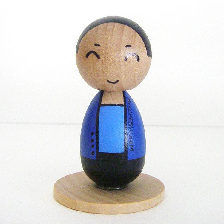 Japanese Boy - Blue - small
