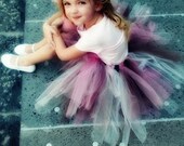 Neapolitan Dream Tutu With a FREE Matching clip. Party, Costume, Dress Up, Photo Prop, Birthday.