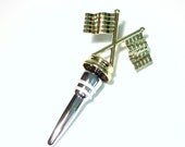 Racing Flags Trophy Wine Stopper