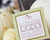 Fall Harvest Invitation - Thanksgiving Invitation - Customized Printable Invitation Il_170x135