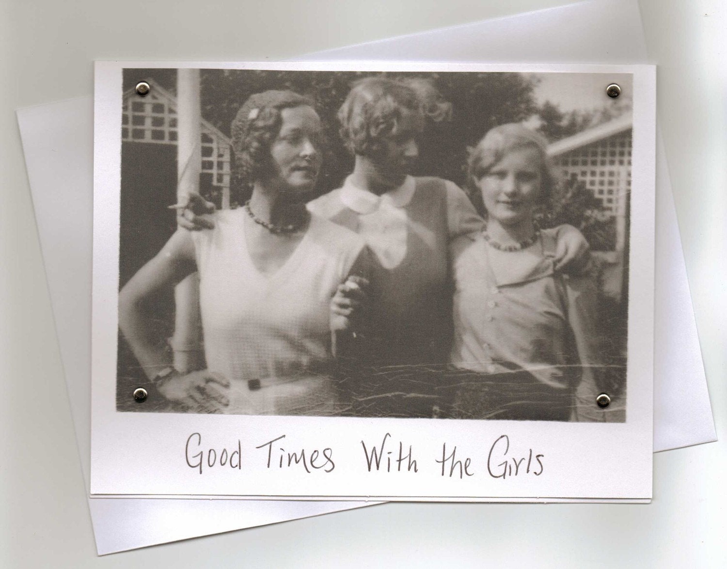 Vintage Style Ladies Greeting Card-Good Times with the Girls