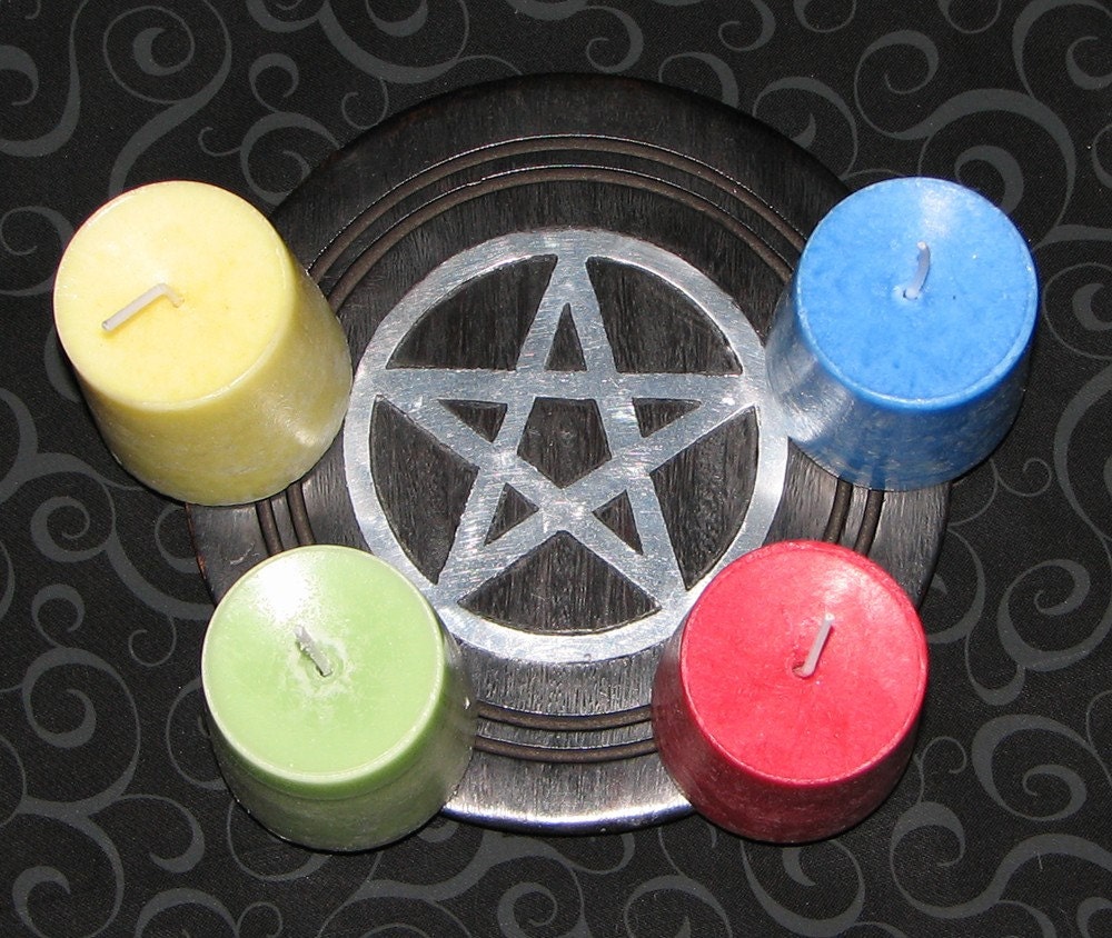Elemental Spell Candles - Air, Fire, Water and Earth