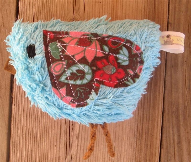 Nancy  Vintage Chenille  Birdie Rattle