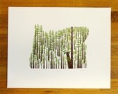 OREGON state print - second run
