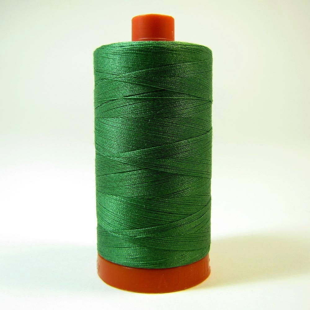 Aurifil Cotton Mako Thread 50 Wt. Medium Green 2890 - 1422 Yd.