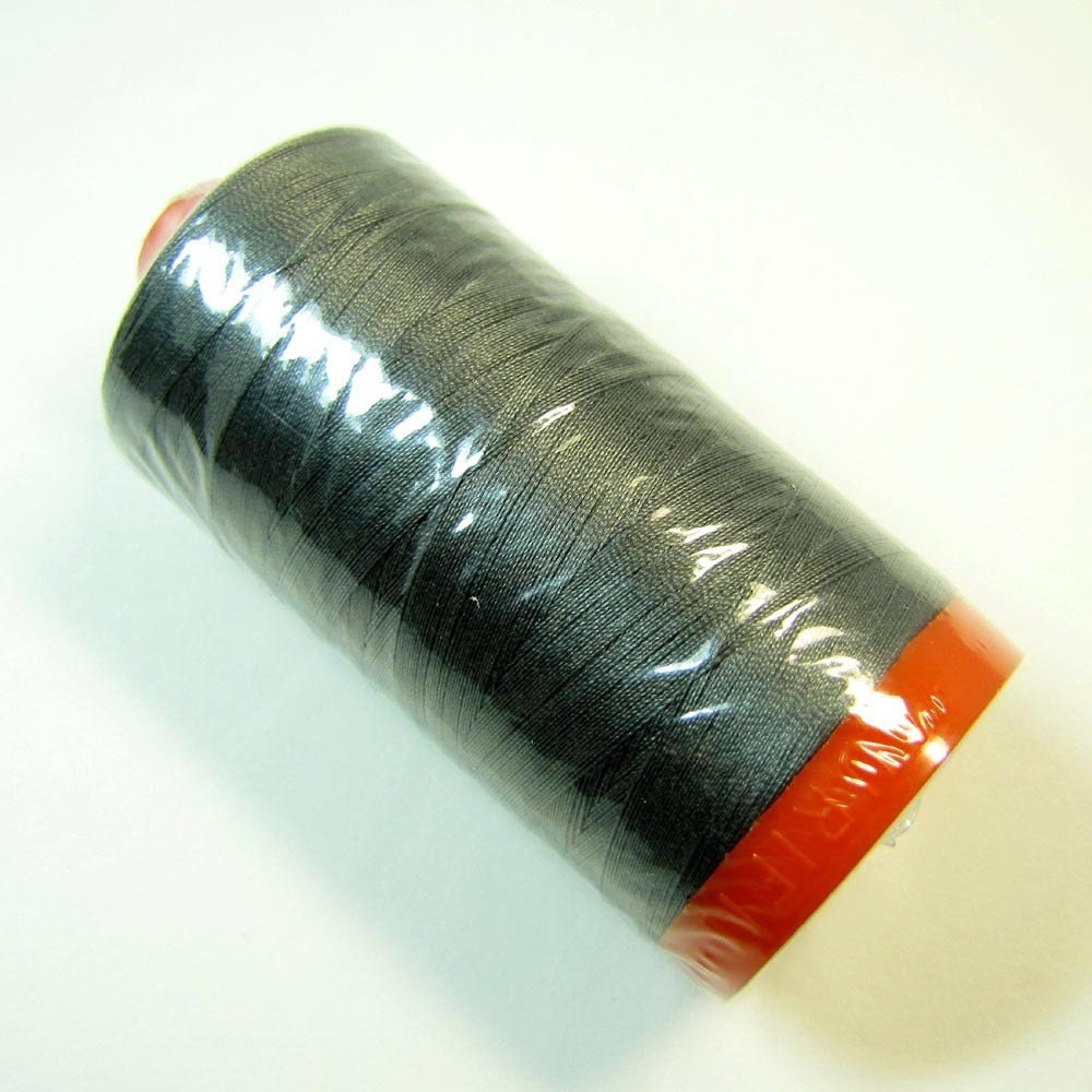 Aurifil Thread 5004 Rail Gray 50 Wt. Cotton Mako - 1422 Yd.