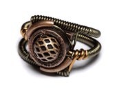 Steampunk Jewelry - RING - Copper
