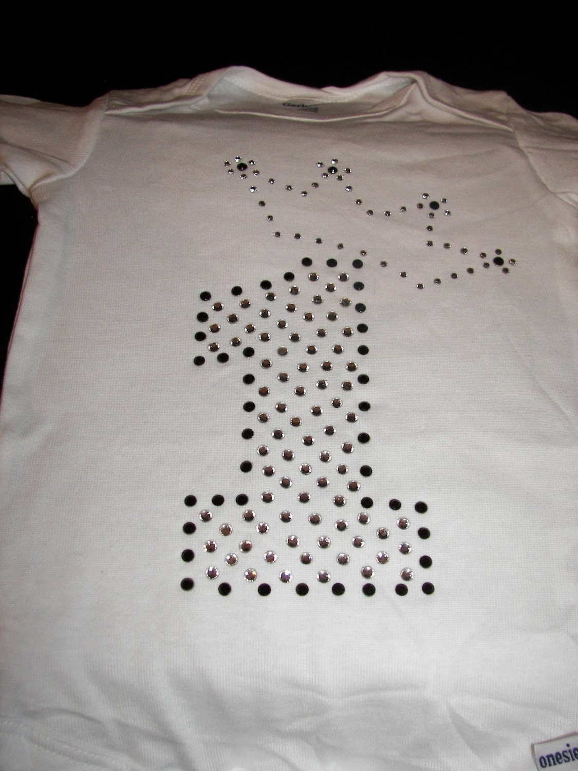 1st Birthday Shirt or Onesie, BLING
