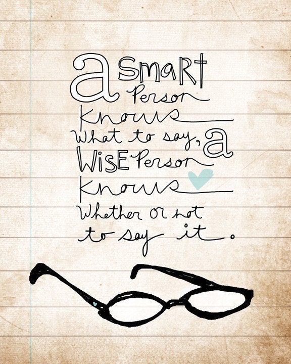 a smart person