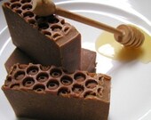 Eco Friendly Natural soap bar Handmade with real honey - fragrance free soap