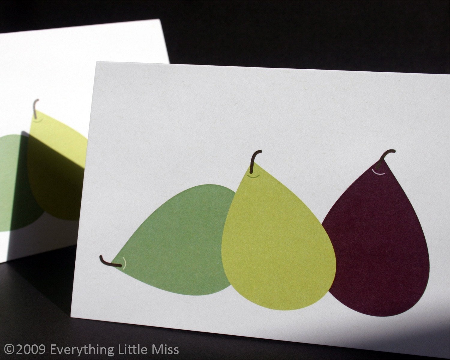 Pears Folded Card (set of 8)
