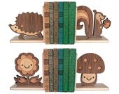 Woodland Forest Friends Bookends Mix / Match (2)