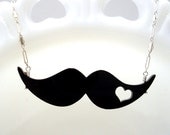Mustache Love Necklace