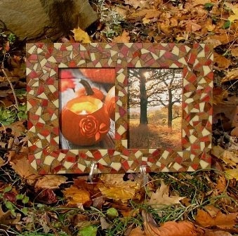 The Diane - Mosaic Double Picture Frame