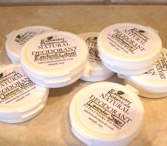 The long awaited sample size deodorants