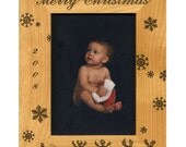 5 x 7 Engraved Christmas Frame