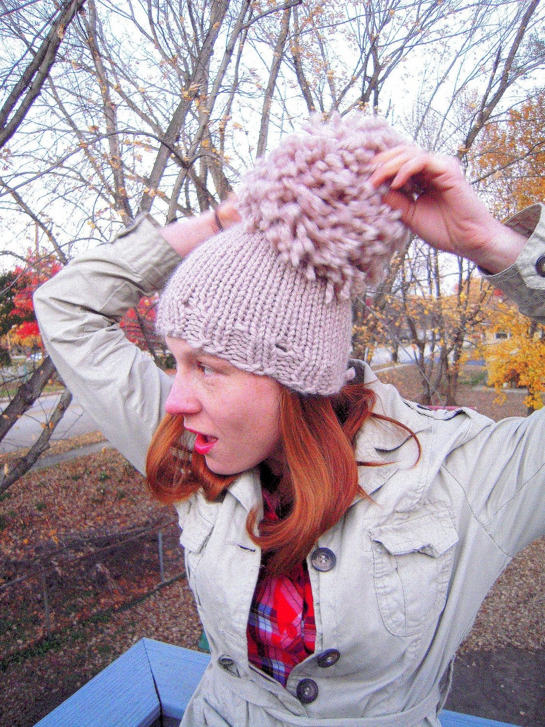 Superpoof snowbunny hat