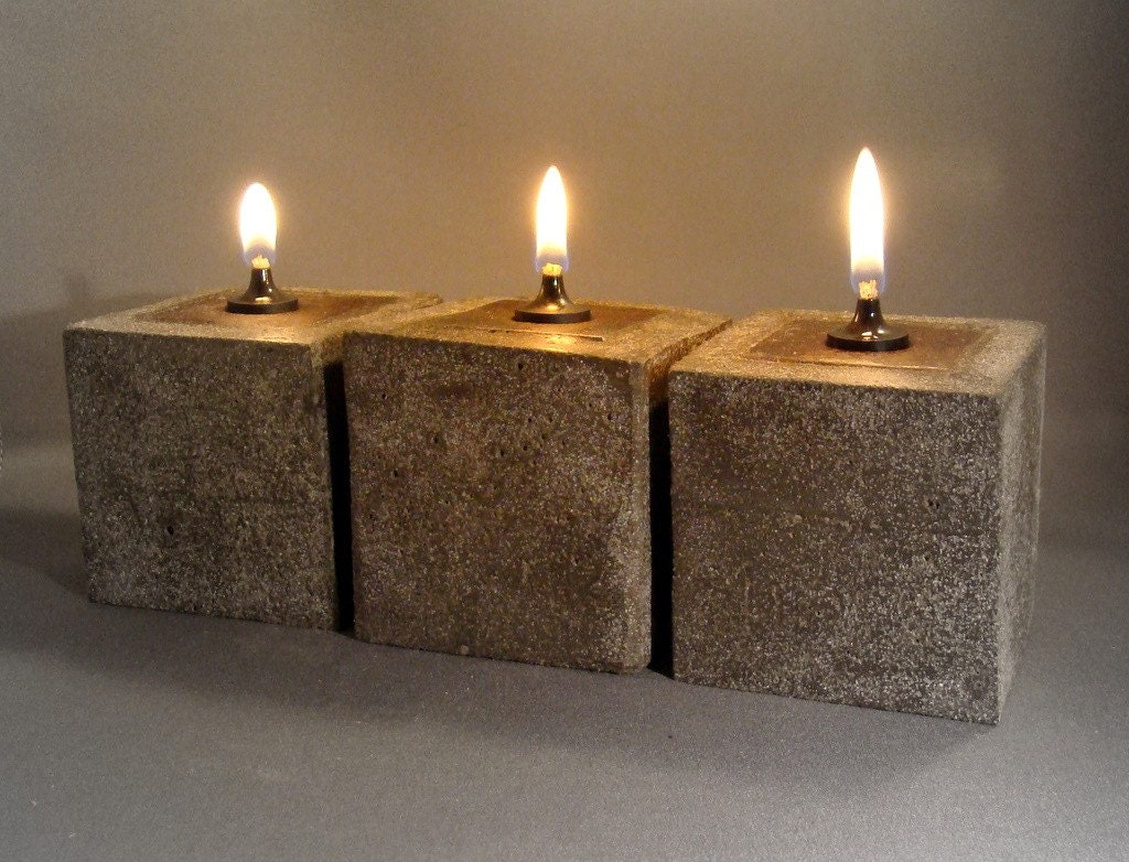 COWBOY ZEN - Graniti Cube Oil Lamp