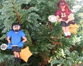 Lacrosse Boy or Girl Ornament