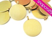 brass bail with loop 15mm, -6 pcs-