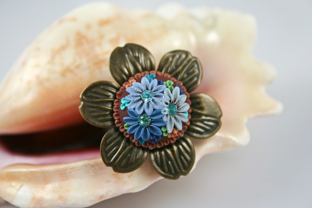 sweet november - pretty bold cocktail ring