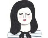 Betty in Breton Stripes