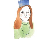 Susan in a party hat