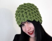 Crocodile Stitch Cloche - Crochet Pattern PDF - Permission to Sell Finished Items