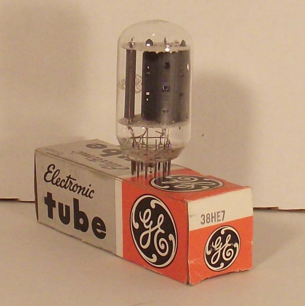 38HE7 GE Vacuum Tube