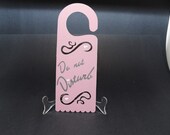 printable do not disturb door signs just married