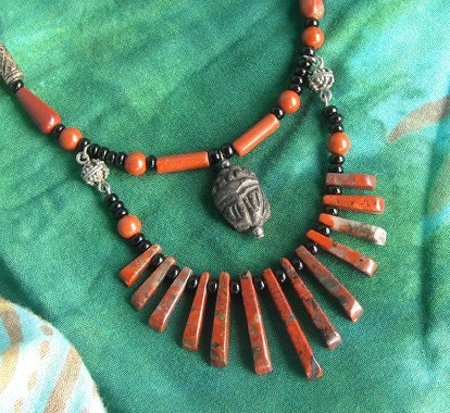 Poppy Jasper Necklace