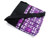 Crossbody Bag in Chairs on Violet