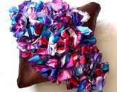 SHAGGY BOW TIE KITSCH Cushion Pillow