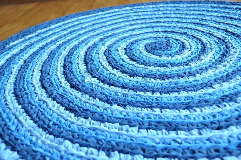 EKRA Custom Made Crochet Rug 3 feet 6 inches