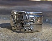 Fleur de Lis Ring in Sterling Silver
