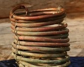 Handmade Copper Orchid Planter