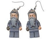 Half-Blood Prince Professor Dumbledore Lego earrings