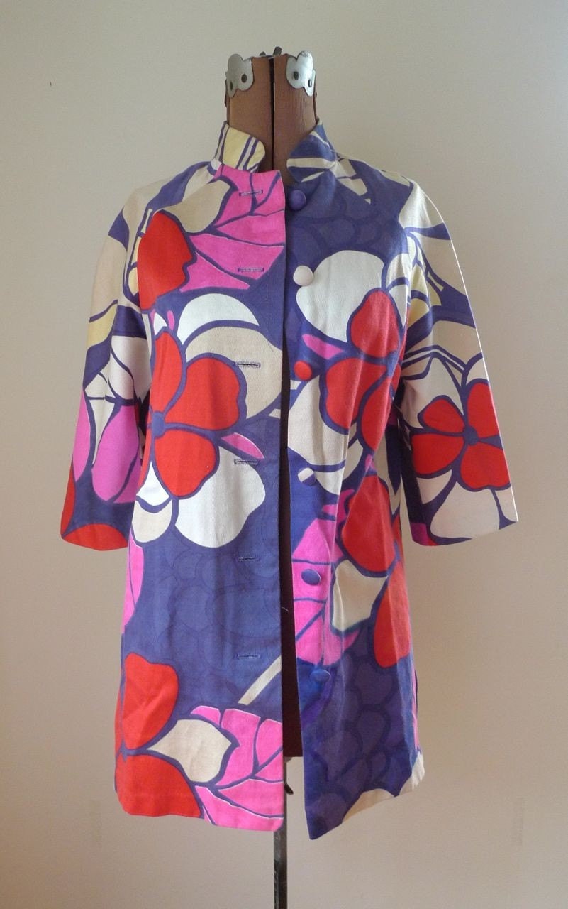 Mod Print Tunic / Jacket