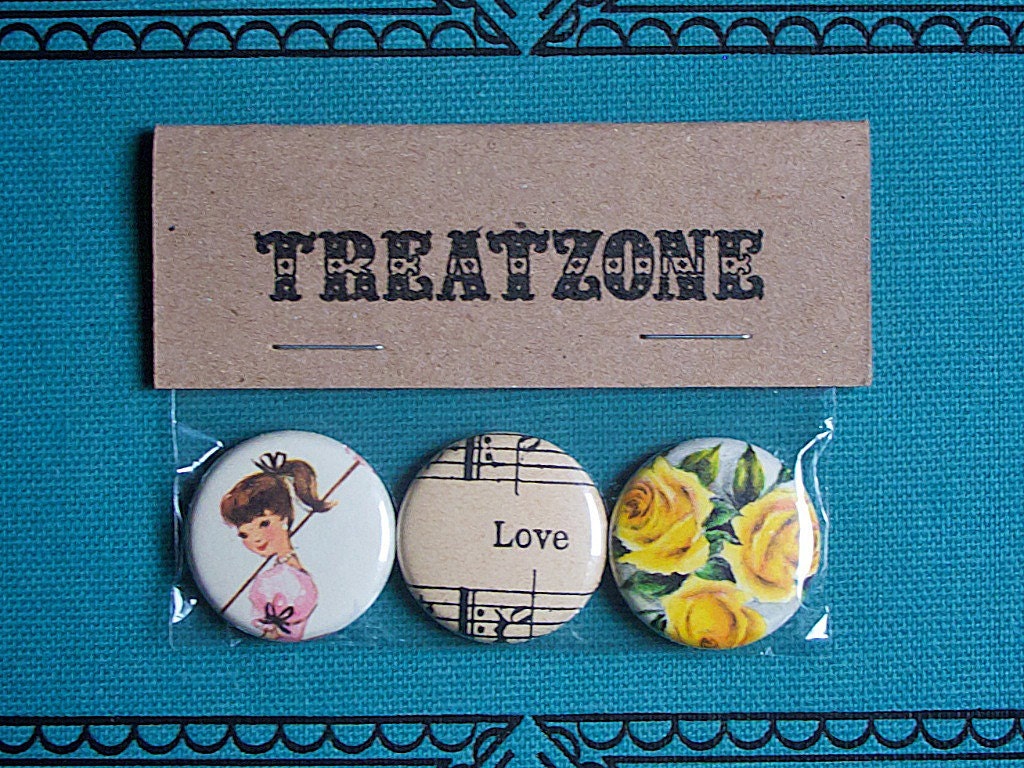 Love (pinback button set)