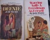 Vintage Judy Blume Children's/Teen's Books Set of 2