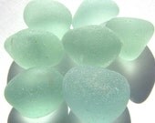 Seafoam Green Sea Glass Baubles - For Jewelry Supply, Art and More - Ocean Tumbled