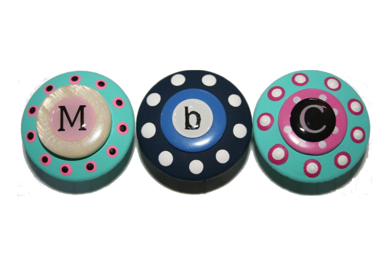 Personalized Lettered Wine/Bottle Stoppers- 'M','B' and 'C'