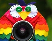 custom Limited Edition TIE DYE OWL Lens Pet for your camera
