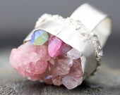 Custom Made Mixed Crystal Ring in Sterling Silver- Reserved