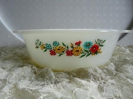 Fire King Casserole baking dish